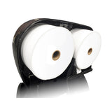 DISPENSER/ Toilet Tissue/ System/ Merfin/ 7" Jumbo, Black
