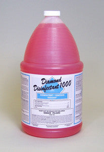 DISH/ Sanitizer/"Diamond Disinfectant 1000" Food Service /Disinfectant, Case (4 x 1)