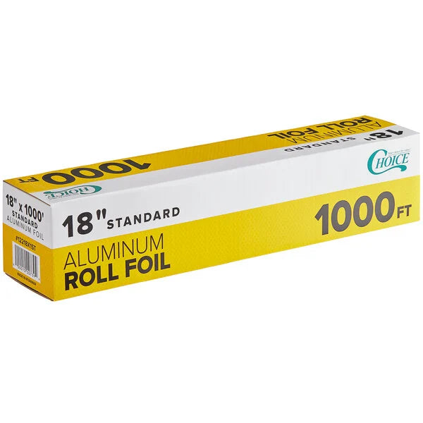 FOIL/ Standard Duty Aluminum Foil, 18 x 1000'-Food Service – Croaker, Inc