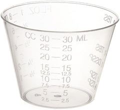 CONTAINER/ Portion, Graduated Medicine Cup, 1 oz, 5000/-Food Service
