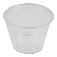 CONTAINER/ Portion, Plastic 1 oz, 2500/cs-Food Service