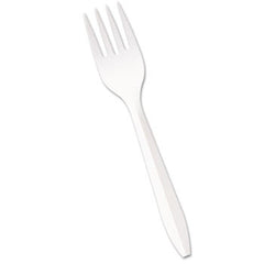 FORK/ Small Light Weight, White, 1000/cs-Food Service