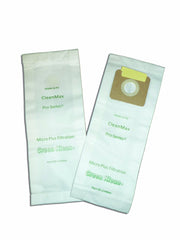 CleanMax Pro and Nitro Vacuum/ Paper Filter Bags for Pro and Nitro Models CMP-3N, CMP-3QD, CMNR-QD, 10 pk
