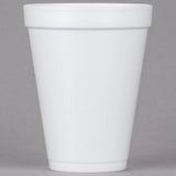 CUP/ Foam 12 oz, 1000/cs-Food Service