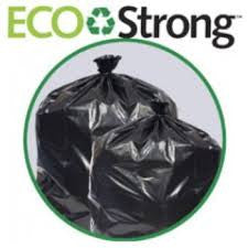 TRASHBAG/ Heavy Duty/ 33w x 39h 1.5 mil Black Item# EC333915K