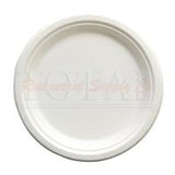PLATE/ Bagasse/ Empress Earth/ 9" Heavyweight Plate, 500/case-Food Service