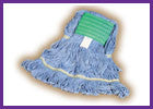 MOP/ WET/ Blended Cotton-Synthetic Looped Mop, Assorted Sizes
