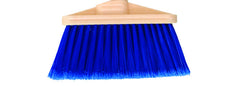 BROOM/ Lobby/ Blue Flagged with 30" Handle, each