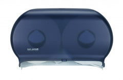 DISPENSER/ Toilet Tissue/ 9" Jumbo/ San Jamar Twin 9" Item# R4000TBK