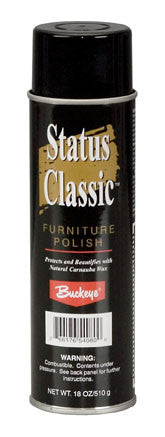 WOOD/BUCKEYE ”STATUS CLASSIC” Furniture Polish