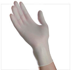 GLOVES/ Disposable/ Synthetic Vinyl Powder Free