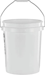 BUCKET/5 GALLON/ PLASTIC WHITE