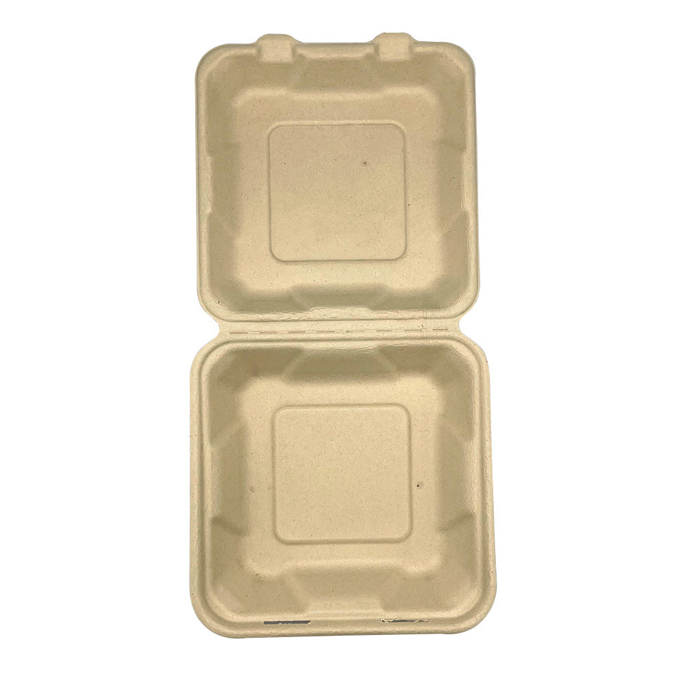 TAKE-OUT/ Container, Medium, Bagasse, One Compartment, 200 per case
