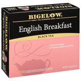 TEA/Bigelow/ English Breakfast Black Tea, Caffeinated Tea, 100 Ct