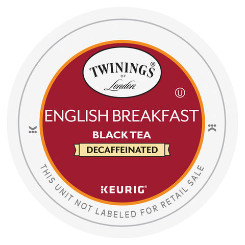 K-CUP/ Tea/ English Breakfast *DECAF*/ Box of 24