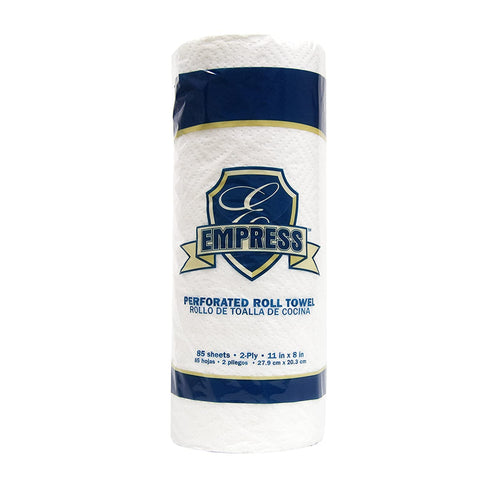 HOUSEHOLD ROLL TOWEL/ Empress, 2 ply, 85 sheet, 30 rolls, #KT230851