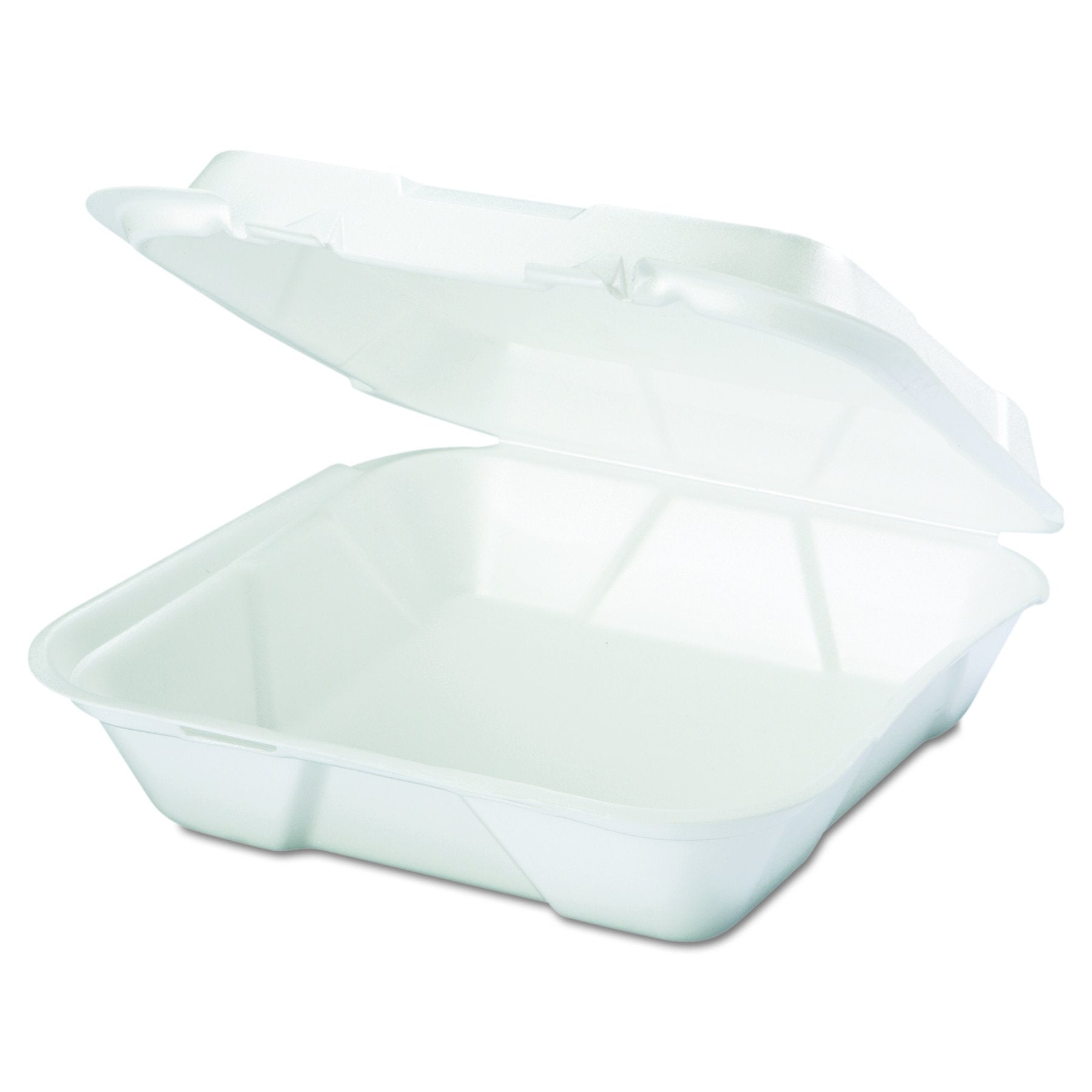 TAKE-OUT/ Container Medium, 1 Comp, White 200/cs-Food Service