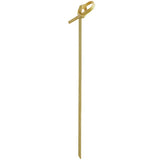 EcoChoice Compostable 4 3/4" Bamboo Knot Food Pick / Skewer - 100/ Box