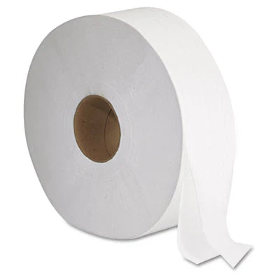 TOILET TISSUE/ Jumbo/ One-Ply, 2000 ft per roll, 12 Rolls per case Item Code: BWK6101