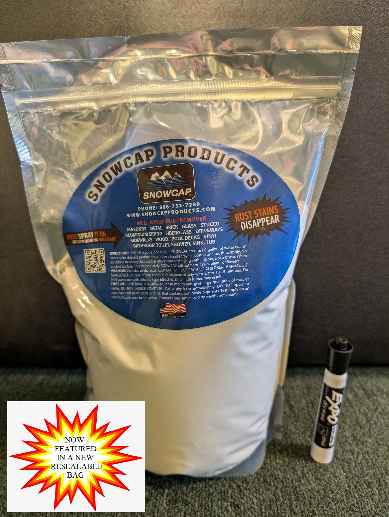 RUST/SNOW CAP RUST REMOVER – Croaker, Inc