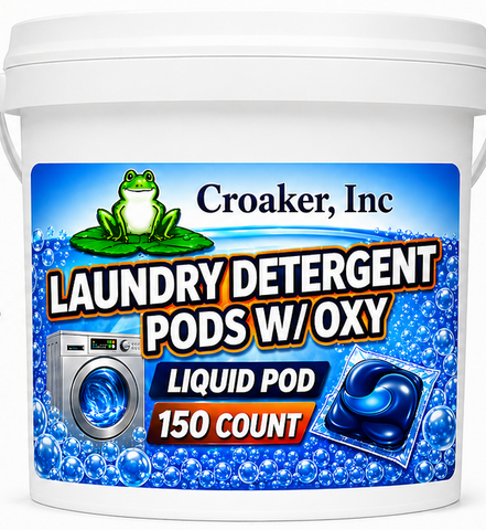 LAUNDRY POD/LIQUID DETERGENT WITH OXY/150 COUNT