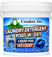 LAUNDRY POD/LIQUID DETERGENT WITH OXY/150 COUNT