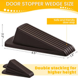 DOOR STOP/STANDARD RUBBER/BROWN