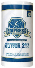 HOUSEHOLD ROLL TOWEL/ Empress Jumbo Roll 2-ply, 250 sheet