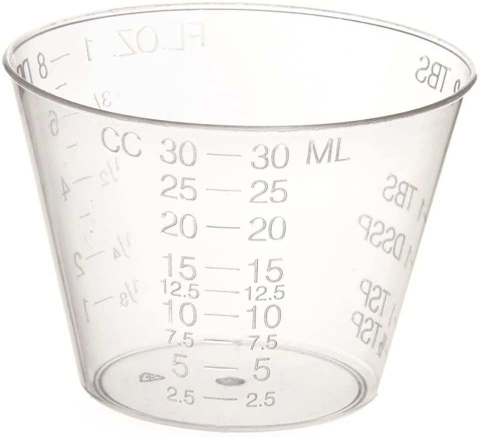 Small Measuring Cup With Lid, Cup, Medication Cup, Dispensing Cup, Measuring  Cup S4C6 