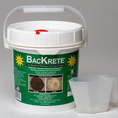 BACKRETE Bioremediation Concrete Cleaner