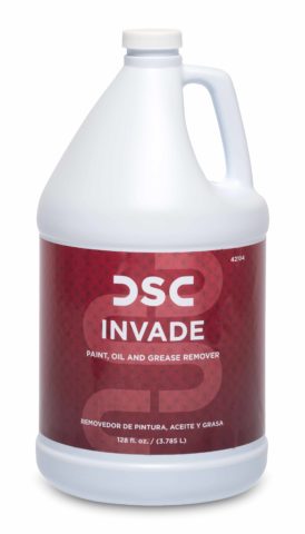 PRESPRAYS AND SPOTTERS/ "Invade"  Oil, Grease and Tar Remover, Quart or Gallon