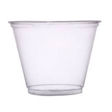 CUP/ Plastic, Clear 9 oz Squat, 500 per case-Food Service