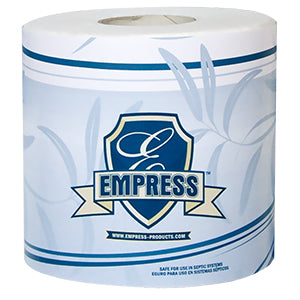 TOILET TISSUE/ Standard/ 96 Roll/ Empress Deluxe/ 2-Ply/ Item # BT4232500, 8 cases or more