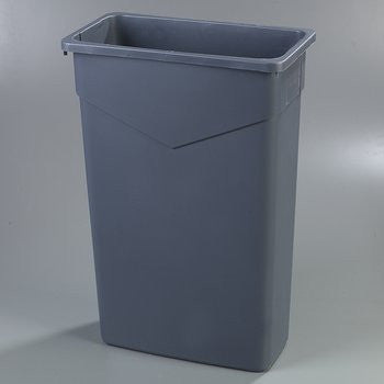 TRASHCAN/ INDOOR/ SLIM JIM Waste Container, 23 gallon