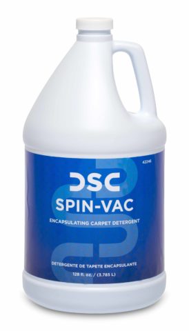 CARPET CLEANER/ "Spin-Vac" Crystallizing Cleaner, 8 oz or Gallon