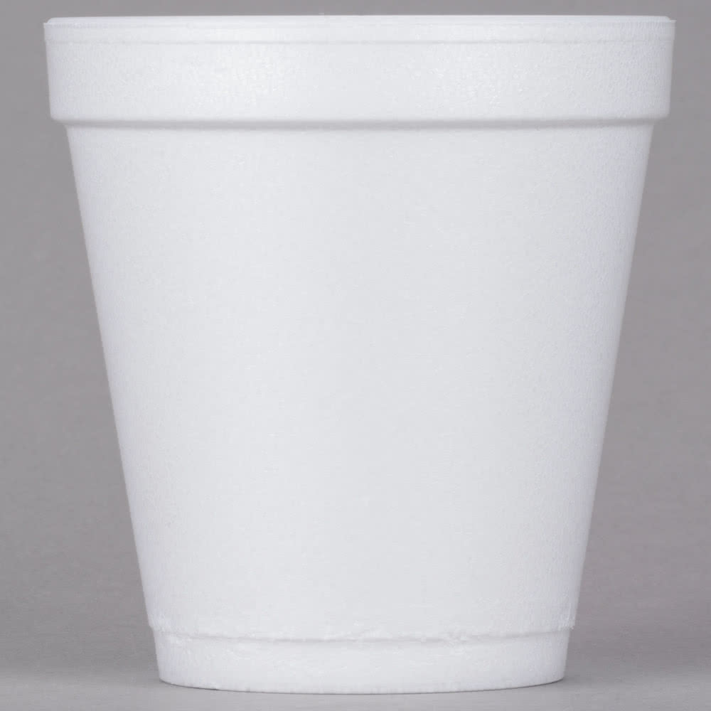 Takeout Styrofoam  12 oz. Styrofoam Cup 1000 pack of Cups