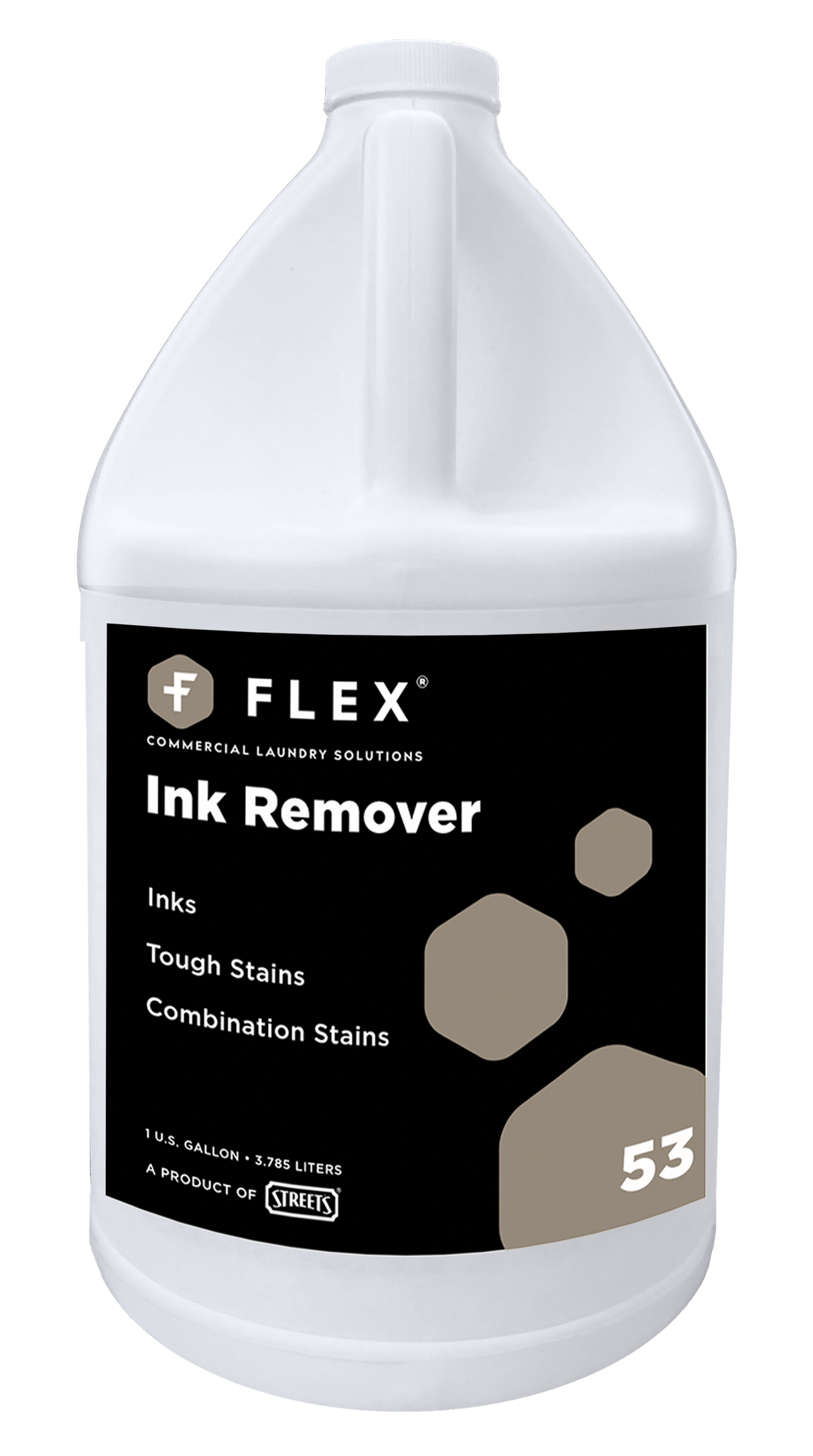 LAUNDRY/ STREETS/ Spotter/ Flex Ink Stain Remover, Gallon