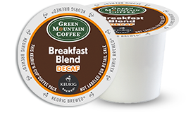 K-CUP/ Coffee/ Breakfast Blend Decaf/ Box of 24