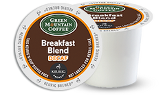 K-CUP/ Coffee/ Breakfast Blend Decaf/ Box of 24