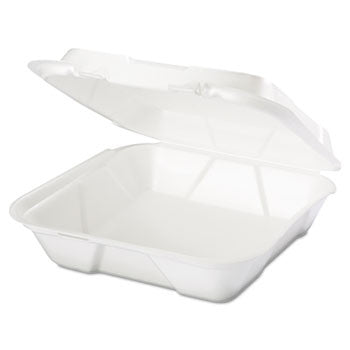 TAKE-OUT/ Container Large, 1 Comp, White 200/cs-Food Service