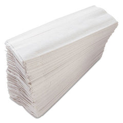 HAND TOWEL/ Folded/ C-Fold, White, #MOR C122