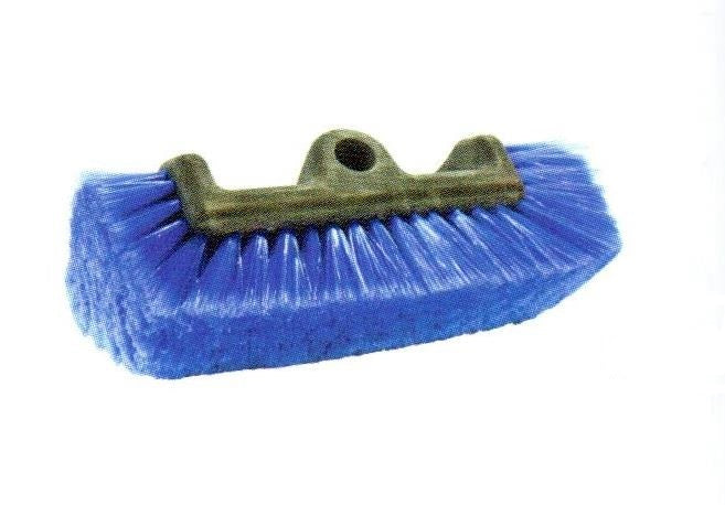 BRUSH/ Vehicle/ Blue 10" with End Bristles, each