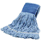 MOP/ WET/ Blended Cotton-Synthetic Looped Mop, Assorted Sizes