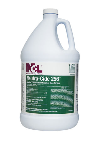 DISINFECT/ "NEUTRA-CIDE 256" Super Concentrated Disinfectant Detergent, Gallon