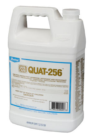 DISINFECT/BUCKEYE ”QUAT 256” High Concentrate Disinfectant Cleaner