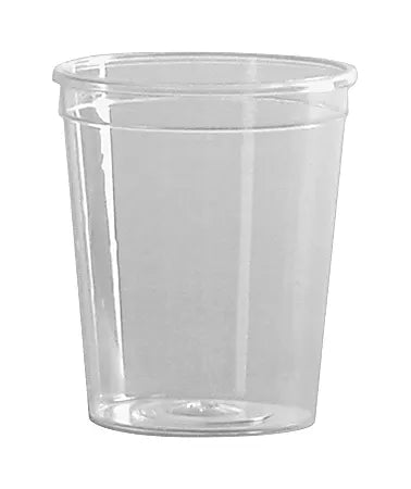 CUP/ PLASTIC SHOT GLASS, 2 oz ,1000/cs-Food Service