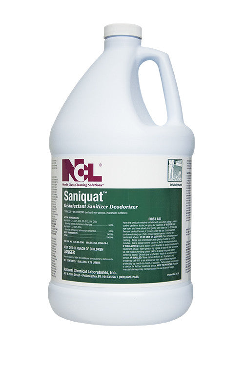 DISINFECT/ "SANI-QUAT" Disinfectant/Sanitizer, Gallon