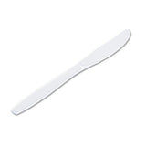 KNIFE/ Heavyweight Polystyrene, White, 1000/cs-Food Service
